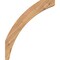 Ekena Millwork 5 1/2"W x 20"D x 24"H Thorton Smooth Knee Brace, Western Red Cedar BRC06X20X24THR00SWR - alternate 3